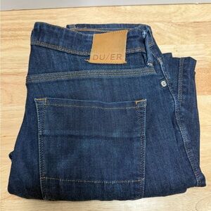 DU/ER Men's Dark Blue Jeans